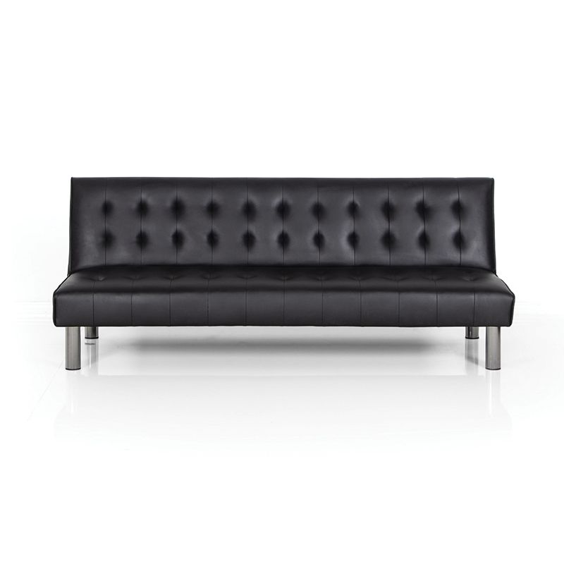 STATE BLACK PU ΚΑΝΑΠΕΣ-ΚΡΕΒΑΤΙ 180X79X74εκ.
