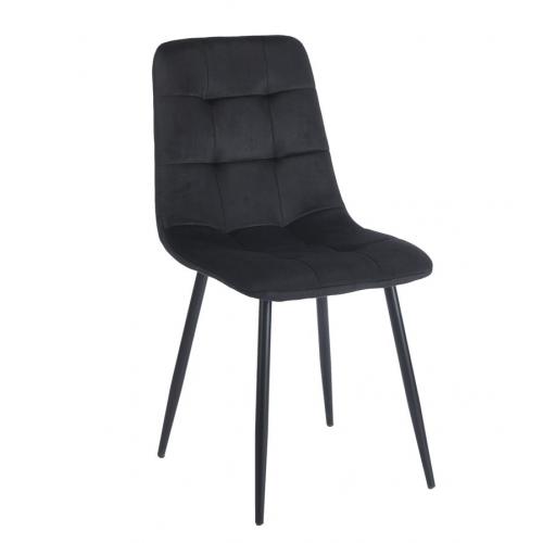 OSCAR BLACK VELVET ΥΦΑΣΜΑ ΚΑΡΕΚΛΑ ΜΕΤΑΛΛΙΚΗ 43Χ51Χ90εκ.