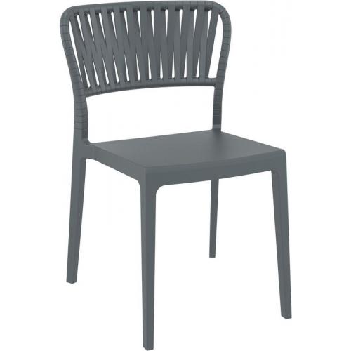 PORTOFINO DARK GREY ΚΑΡΕΚΛΑ ΠΟΛ/ΝΙΟΥ 52X56X83εκ.