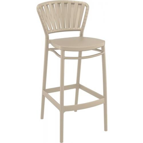 PORTOFINO 75εκ. ΣΚΑΜΠΟ TAUPE ΠΟΛ/ΝΙΟΥ 48X52X106εκ.