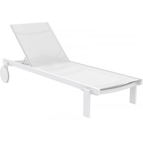 CASABLANCA ΞΑΠΛΩΣΤΡΑ WHITE/WHITE ΑΛΟΥΜ-ΠΟΛ/ΝΙΟΥ