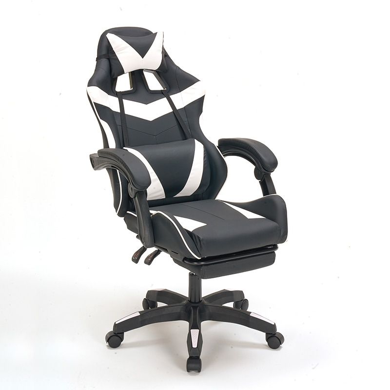 A9937 ΜΑΥΡΟ/ΛΕΥΚΟ PVC ΠΟΛΥΘΡΟΝΑ GAMING/ΜΕ ΥΠΟΠΟΔΙΟ A9937 ΜΑΥΡΟ/ΛΕΥΚΟ PVC ΠΟΛΥΘΡΟΝΑ GAMING/ΜΕ ΥΠΟΠΟΔΙΟ