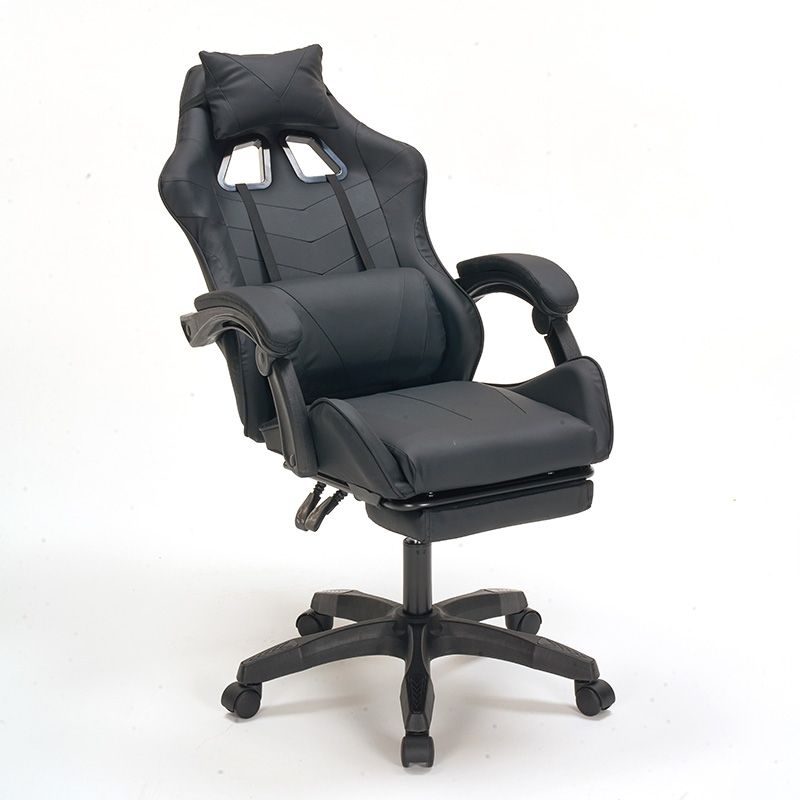A9937 ΜΑΥΡΟ PVC ΠΟΛΥΘΡΟΝΑ GAMING/ΜΕ ΥΠΟΠΟΔΙΟ A9937 ΜΑΥΡΟ PVC ΠΟΛΥΘΡΟΝΑ GAMING/ΜΕ ΥΠΟΠΟΔΙΟ
