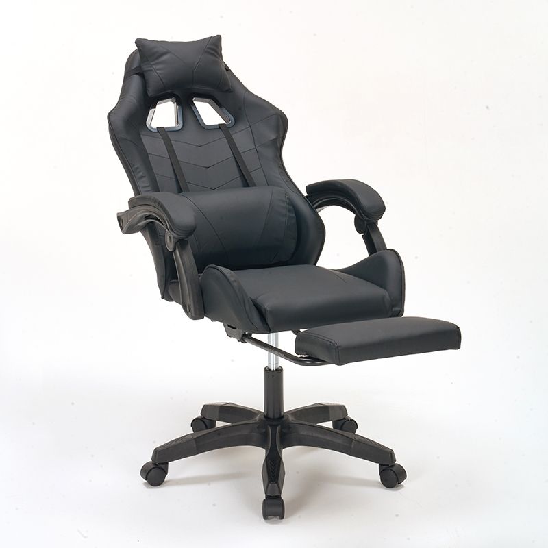 A9937 ΜΑΥΡΟ PVC ΠΟΛΥΘΡΟΝΑ GAMING/ΜΕ ΥΠΟΠΟΔΙΟ A9937 ΜΑΥΡΟ PVC ΠΟΛΥΘΡΟΝΑ GAMING/ΜΕ ΥΠΟΠΟΔΙΟ