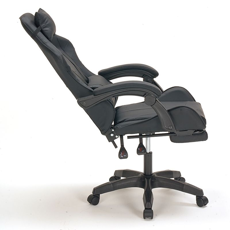 A9937 ΜΑΥΡΟ PVC ΠΟΛΥΘΡΟΝΑ GAMING/ΜΕ ΥΠΟΠΟΔΙΟ A9937 ΜΑΥΡΟ PVC ΠΟΛΥΘΡΟΝΑ GAMING/ΜΕ ΥΠΟΠΟΔΙΟ