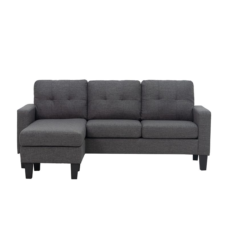 LIANA S DARK GREY ΥΦΑΣΜΑ ΓΩΝΙΑ 185Χ126X84εκ. LIANA S DARK GREY ΥΦΑΣΜΑ ΓΩΝΙΑ 185Χ126X84εκ.