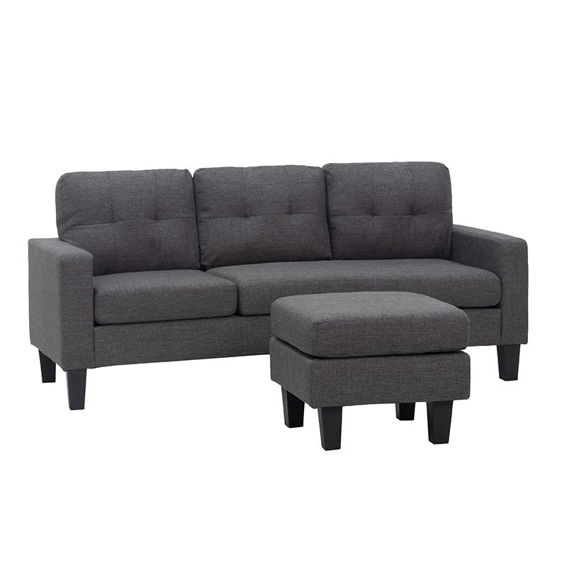 LIANA S DARK GREY ΥΦΑΣΜΑ ΓΩΝΙΑ 185Χ126X84εκ. LIANA S DARK GREY ΥΦΑΣΜΑ ΓΩΝΙΑ 185Χ126X84εκ.