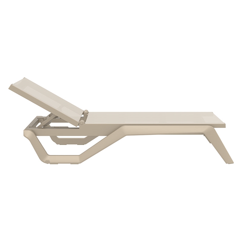 RIO PRO ΞΑΠΛΩΣΤΡΑ TAUPE/TAUPE ΠΟΛ/ΝΙΟΥ 190X70X33εκ. RIO PRO ΞΑΠΛΩΣΤΡΑ TAUPE/TAUPE ΠΟΛ/ΝΙΟΥ 190X70X33εκ.