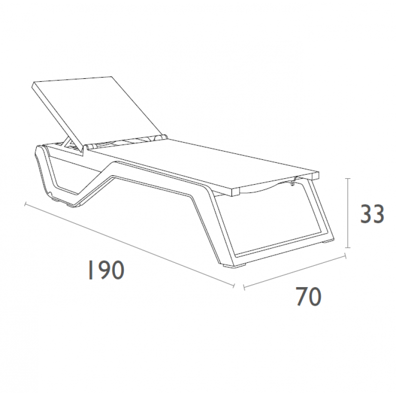 RIO PRO ΞΑΠΛΩΣΤΡΑ TAUPE/TAUPE ΠΟΛ/ΝΙΟΥ 190X70X33εκ. RIO PRO ΞΑΠΛΩΣΤΡΑ TAUPE/TAUPE ΠΟΛ/ΝΙΟΥ 190X70X33εκ.