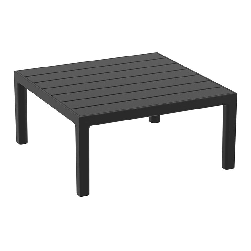 PORTOFINO LOUNGE ΤΡΑΠΕΖΙ BLACK 70X70X33εκ. ΠΟΛ/ΝΙΟΥ PORTOFINO LOUNGE ΤΡΑΠΕΖΙ BLACK 70X70X33εκ. ΠΟΛ/ΝΙΟΥ