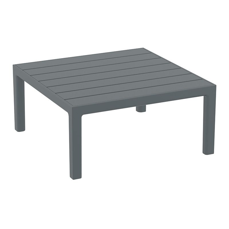 PORTOFINO LOUNGE ΤΡΑΠΕΖΙ DARK GREY 70X70X33εκ. ΠΟΛ/ΝΙΟΥ PORTOFINO LOUNGE ΤΡΑΠΕΖΙ DARK GREY 70X70X33εκ. ΠΟΛ/ΝΙΟΥ