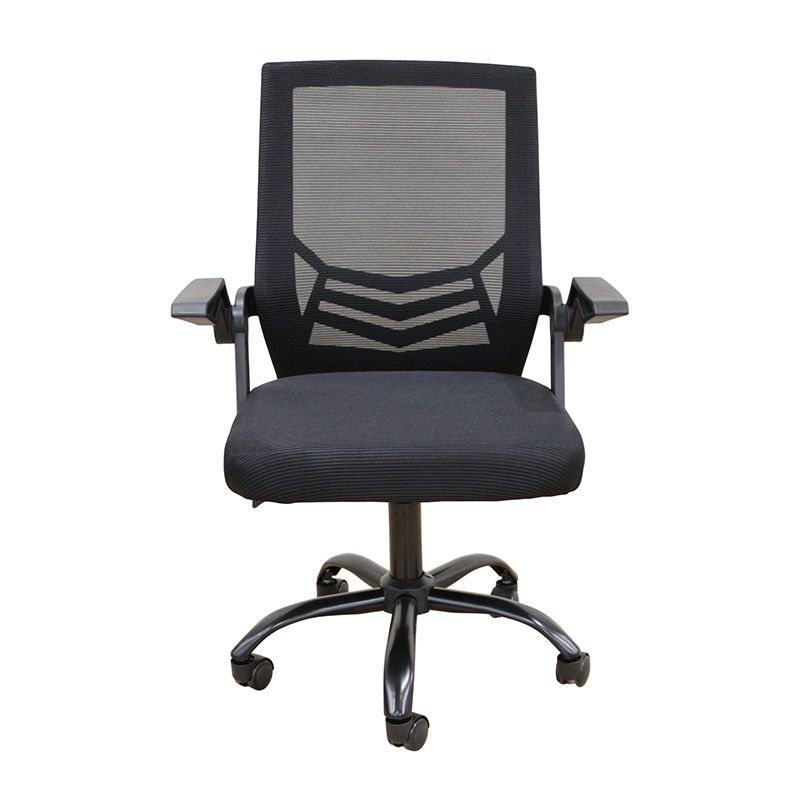 A1830 ΜΑΥΡΟ/ΜΑΥΡΟ MESH ΠΟΛ/ΝΑ ΓΡΑΦΕΙΟΥ 62X54X44-91/53-100εκ.
