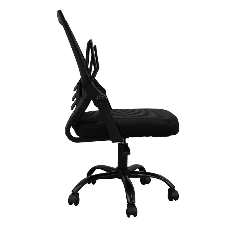 A1830 ΜΑΥΡΟ/ΜΑΥΡΟ MESH ΠΟΛ/ΝΑ ΓΡΑΦΕΙΟΥ 62X54X44-91/53-100εκ.