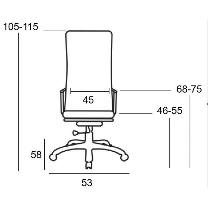 A9954 ΜΑΥΡΟ PU/MESH ΠΟΛΥΘΡΟΝΑ ΓΡΑΦΕΙΟΥ 53X58X46-105/55-115εκ. A9954 ΜΑΥΡΟ PU/MESH ΠΟΛΥΘΡΟΝΑ ΓΡΑΦΕΙΟΥ 53X58X46-105/55-115εκ.