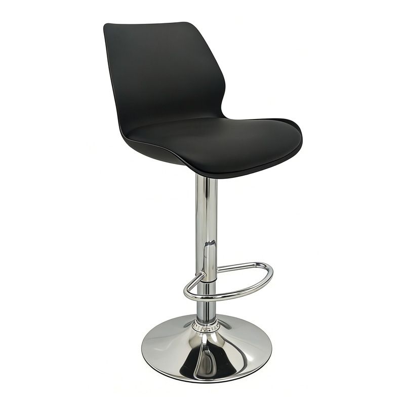 Σκαμπό Μπάρ 2τμχ Bar49 Black Pu/Pvc 39X45X102εκ. Σκαμπό Μπάρ 2τμχ Bar49 Black Pu/Pvc 39X45X102εκ.