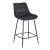 ERMINA BLACK VELVET ΥΦΑΣΜΑ 64εκ. ΣΚΑΜΠΟ ΜΕΤΑΛΛΙΚΟ 49X50X64-94εκ.
