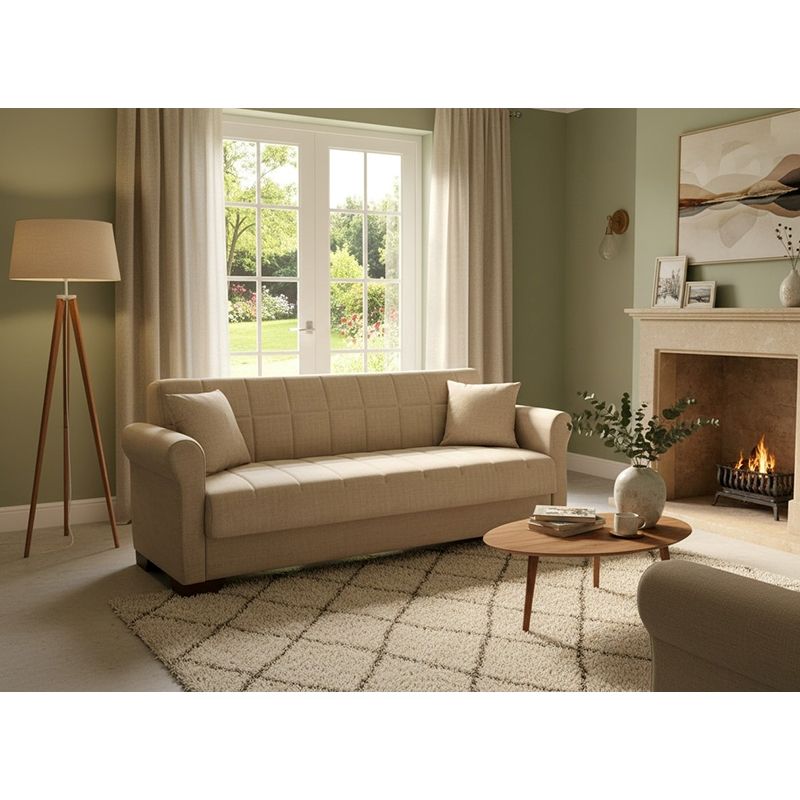 VAVEL LIGHT BROWN ΥΦΑΣΜΑ 3ΘΕΣΙΟΣ ΚΑΝΑΠΕΣ/ΚΡΕΒΑΤΙ ΜΕ ΑΠΟΘ.ΧΩΡΟ 216X85X80εκ. VAVEL LIGHT BROWN ΥΦΑΣΜΑ 3ΘΕΣΙΟΣ ΚΑΝΑΠΕΣ/ΚΡΕΒΑΤΙ ΜΕ ΑΠΟΘ.ΧΩΡΟ 216X85X80εκ.