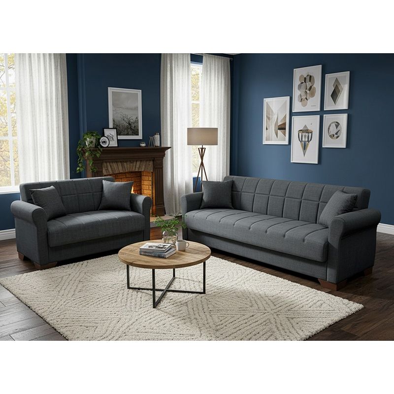 VAVEL DARK GREY ΥΦΑΣΜΑ 2ΘΕΣΙΟΣ ΚΑΝΑΠΕΣ/ΚΡΕΒΑΤΙ ΜΕ ΑΠΟΘ.ΧΩΡΟ 156Χ85Χ80εκ. VAVEL DARK GREY ΥΦΑΣΜΑ 2ΘΕΣΙΟΣ ΚΑΝΑΠΕΣ/ΚΡΕΒΑΤΙ ΜΕ ΑΠΟΘ.ΧΩΡΟ 156Χ85Χ80εκ.