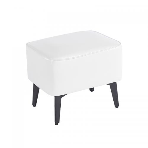 SAMI WHITE PU ΣΚΑΜΠΟ 40X30X34εκ.